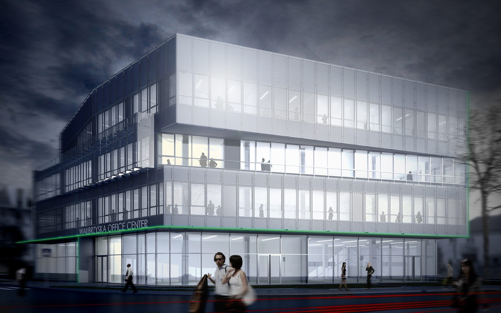 Biurowiec - Wałbrzyska Center