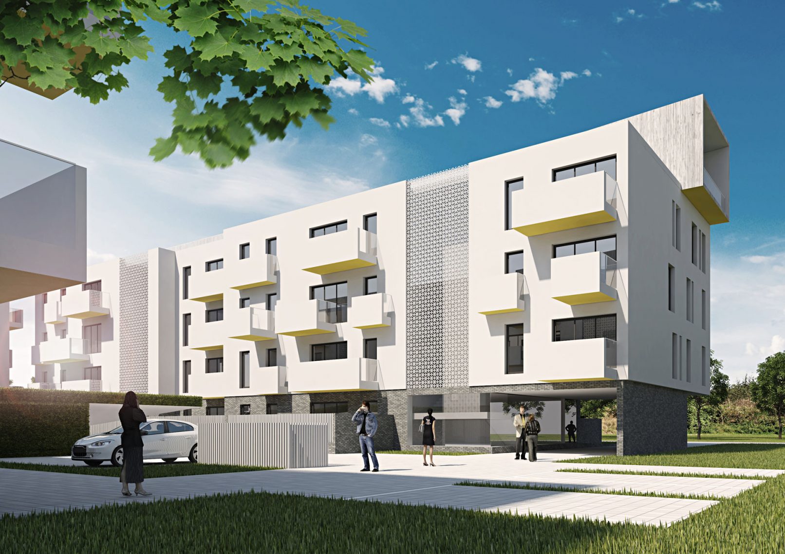 Osiedle mieszkaniowe wielorodzinne przy ul. Dożynkowej we Wrocławiu