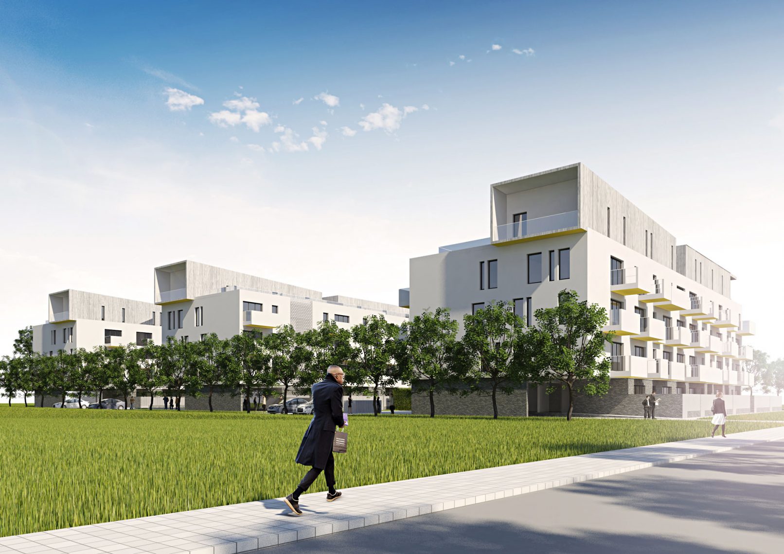 Osiedle mieszkaniowe wielorodzinne przy ul. Dożynkowej we Wrocławiu