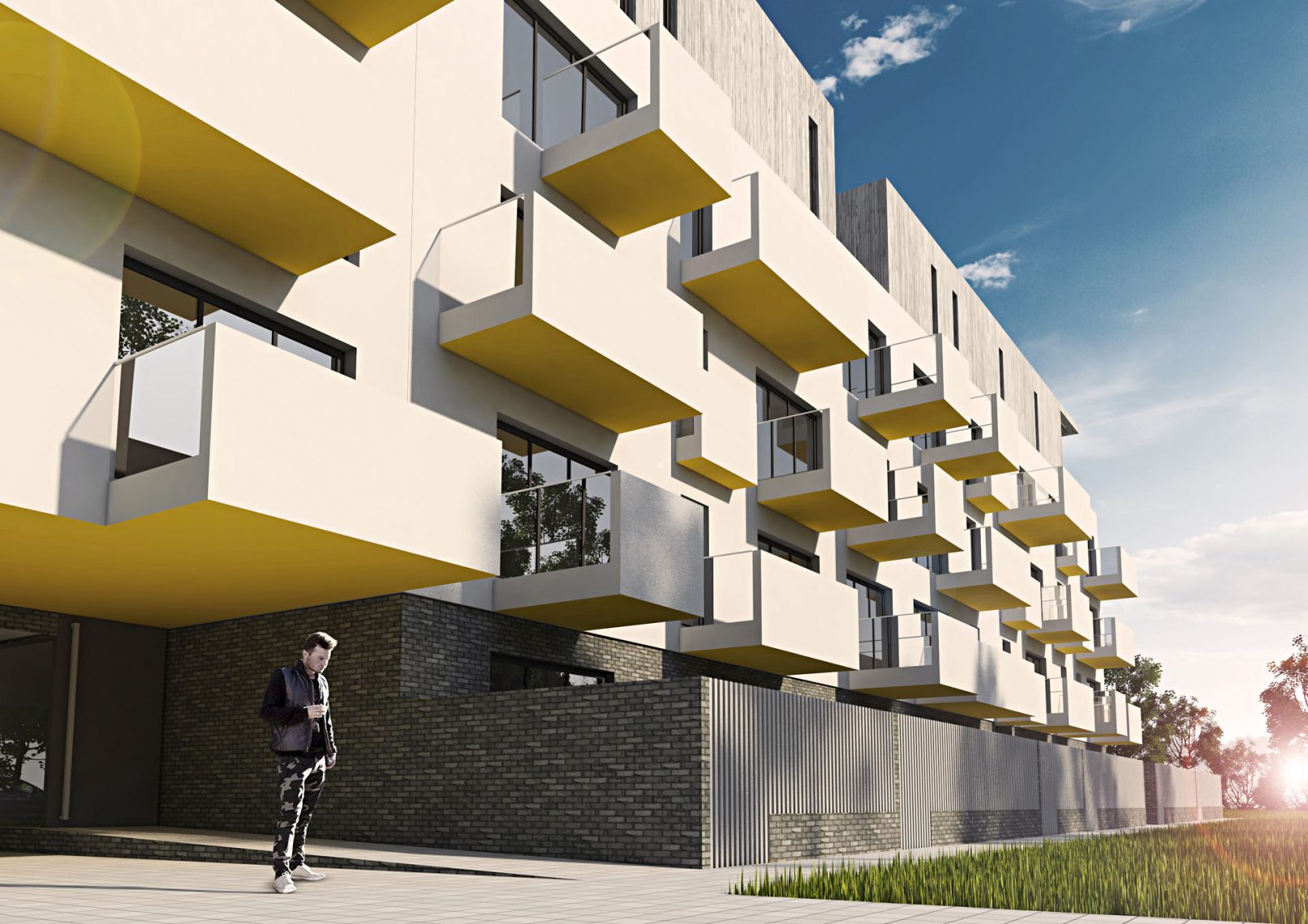 Osiedle mieszkaniowe wielorodzinne przy ul. Dożynkowej we Wrocławiu