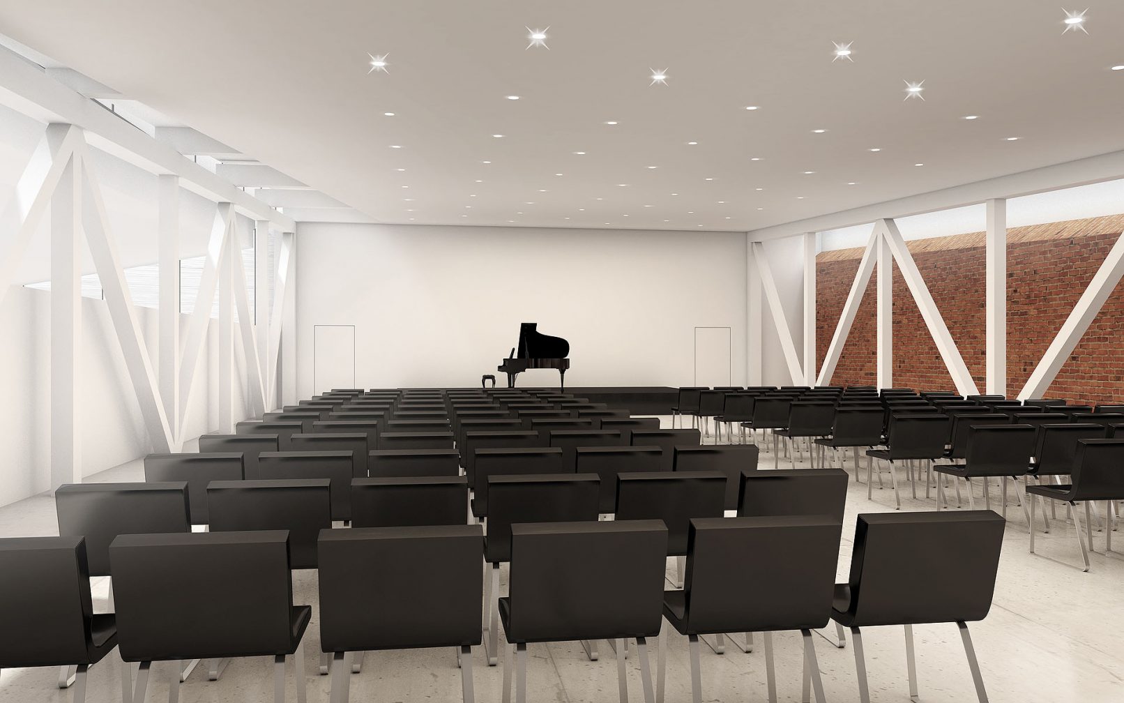 Redita Napoleońska w Gdańsku - Wnętrze nowej części