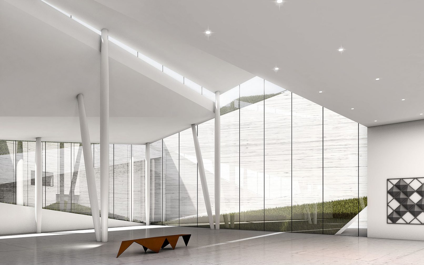 Redita Napoleońska w Gdańsku - Wnętrze nowej części