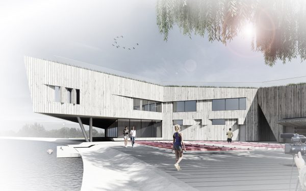 Baza kajakarska w Augustowie wraz z zagospodarowaniem terenu