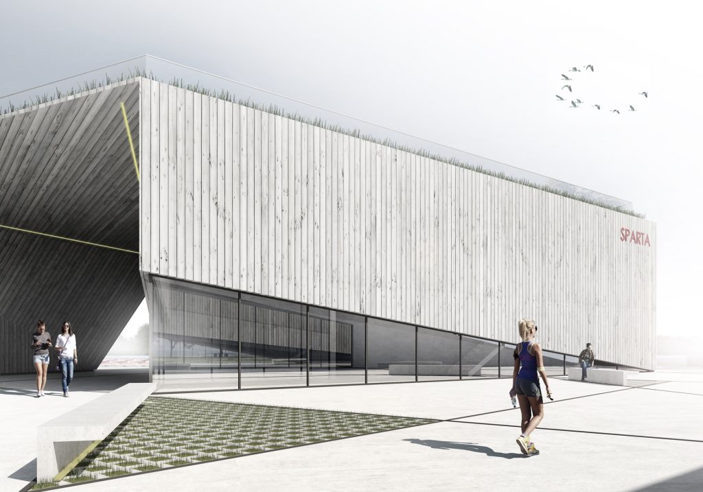 Baza kajakarska w Augustowie wraz z zagospodarowaniem terenu