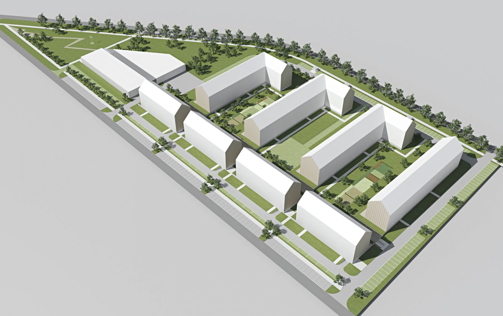 Osiedle mieszkaniowe przy ul. Zatorskiej we Wrocławiu