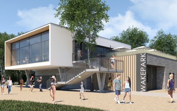 Baza sportowo-rekreacyjna, budynek A