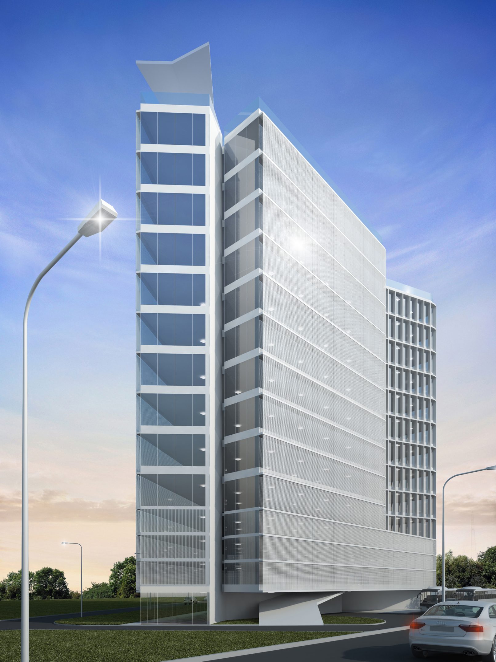 Budynek biurowo-hotelowy