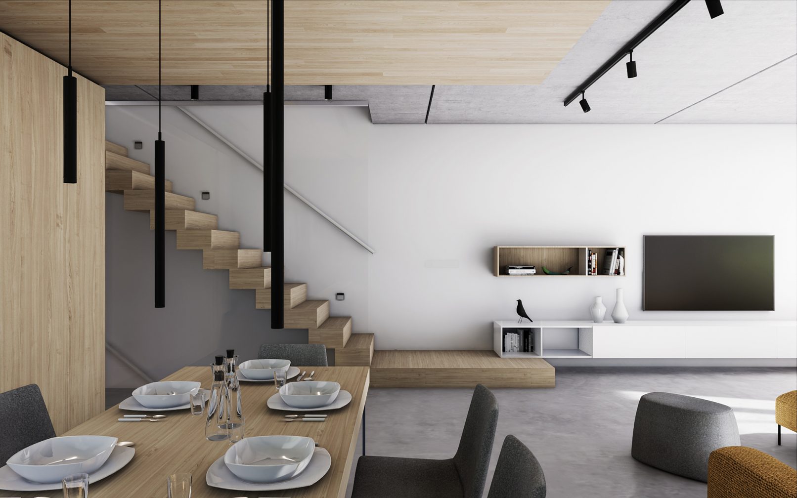 Wnętrze domu jednorodzinnego