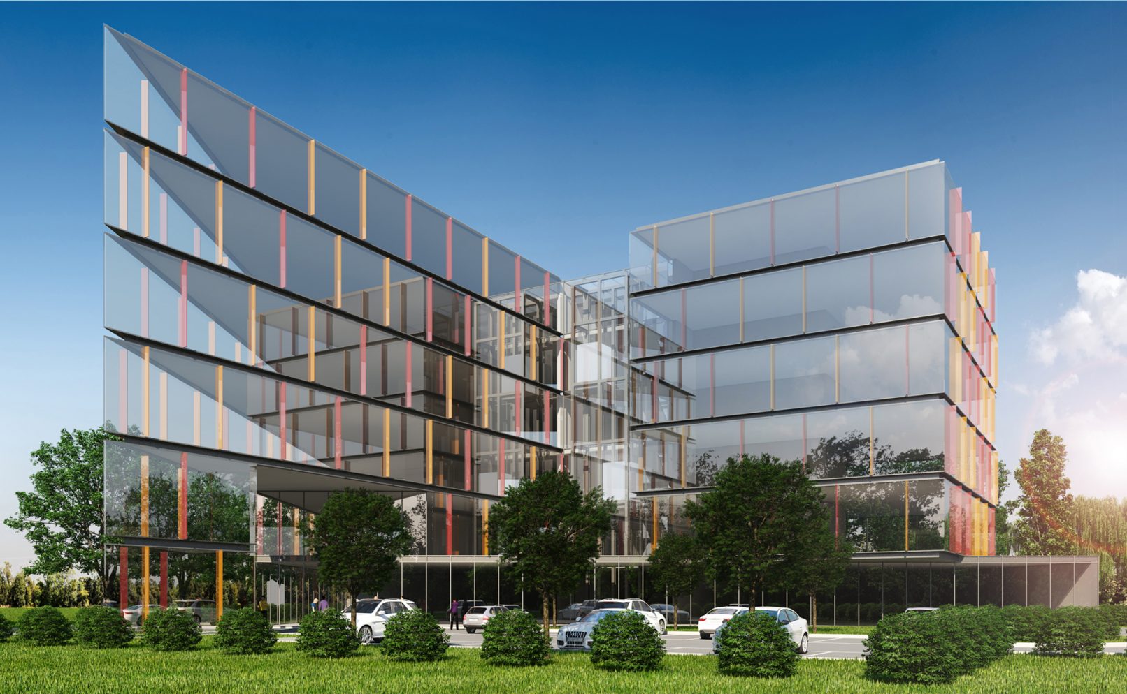 Budynek biurowy przy ul. Krakowskiej we Wrocławiu