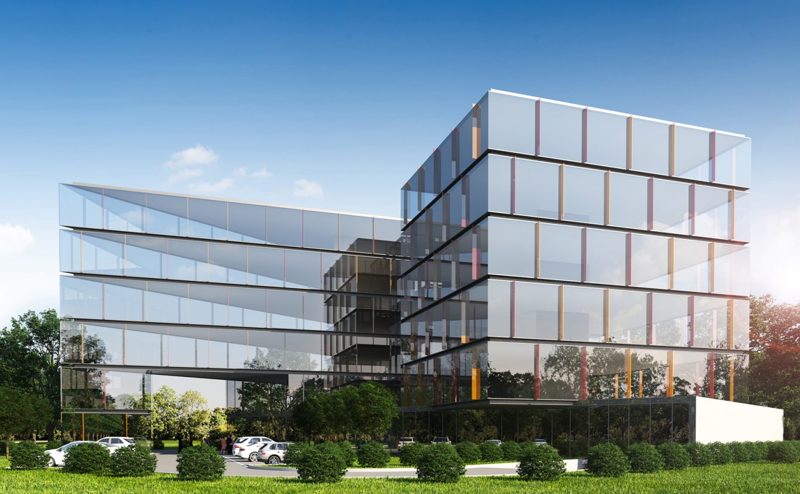 Budynek biurowy przy ul. Krakowskiej we Wrocławiu